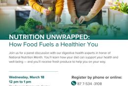 Nutrition Month Presented by AdventHealth